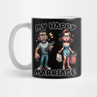 Marital Bliss Comic Design Mug